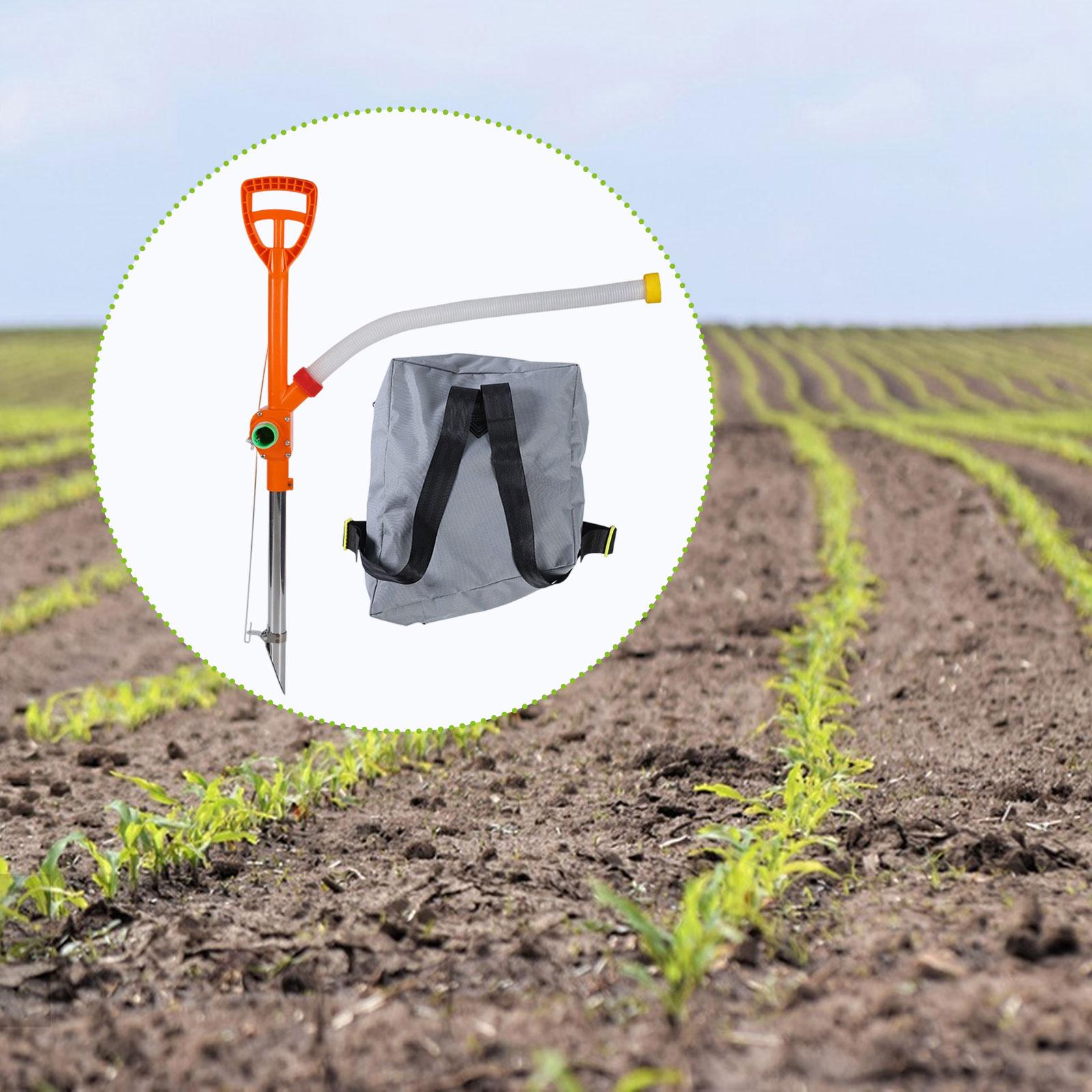Fertilizer Dispenser - Spargiconcime manuale a manovella, distributore di