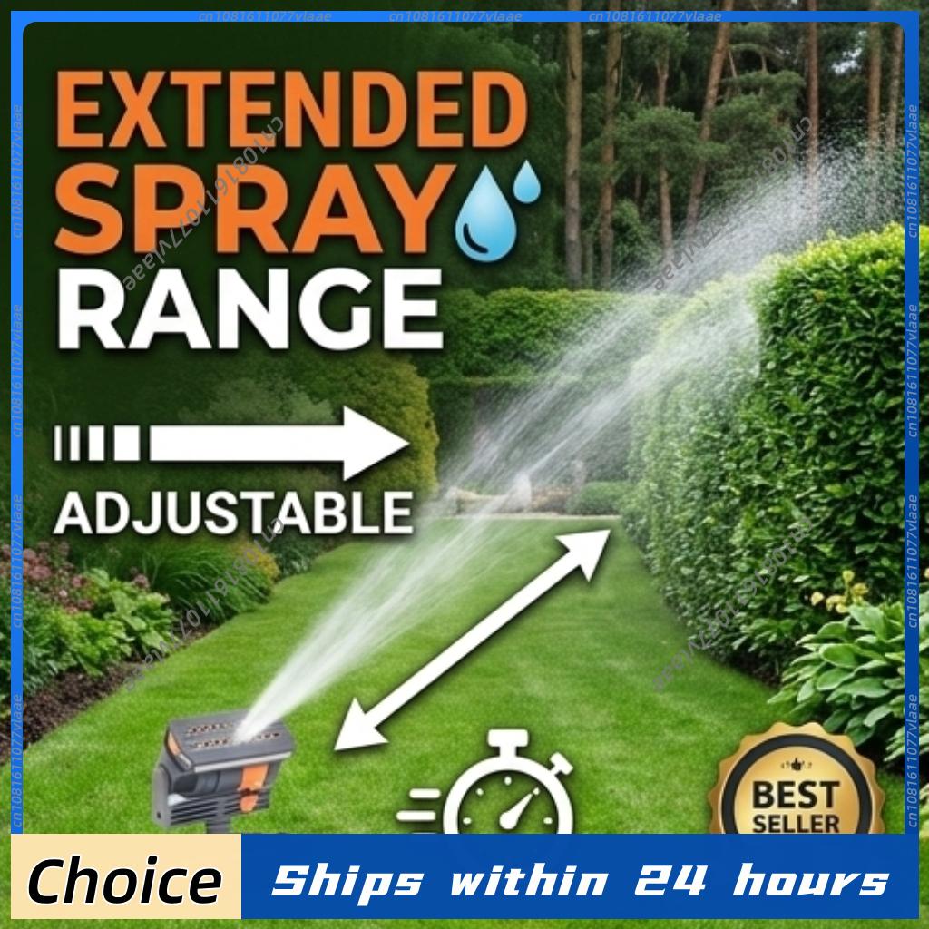 Gardening Tools Water - Irrigatore oscillante automatico per giardino e