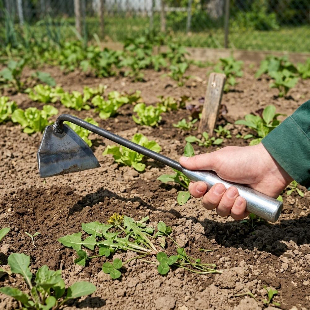 Gardening Tools For Digging - Sarchiatrice a Mezzaluna Portatile, Resistente alla