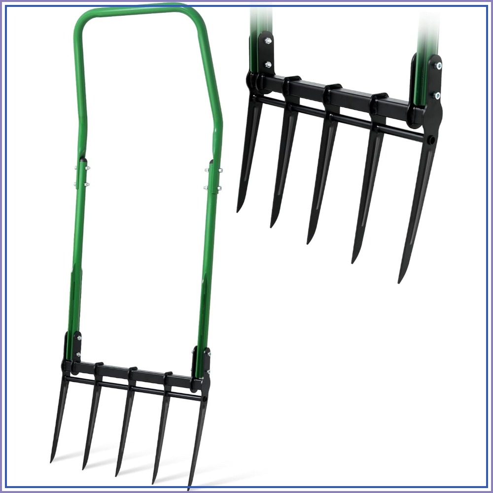 Gardening Tools For Digging - Forca da Giardino a 5 Denti