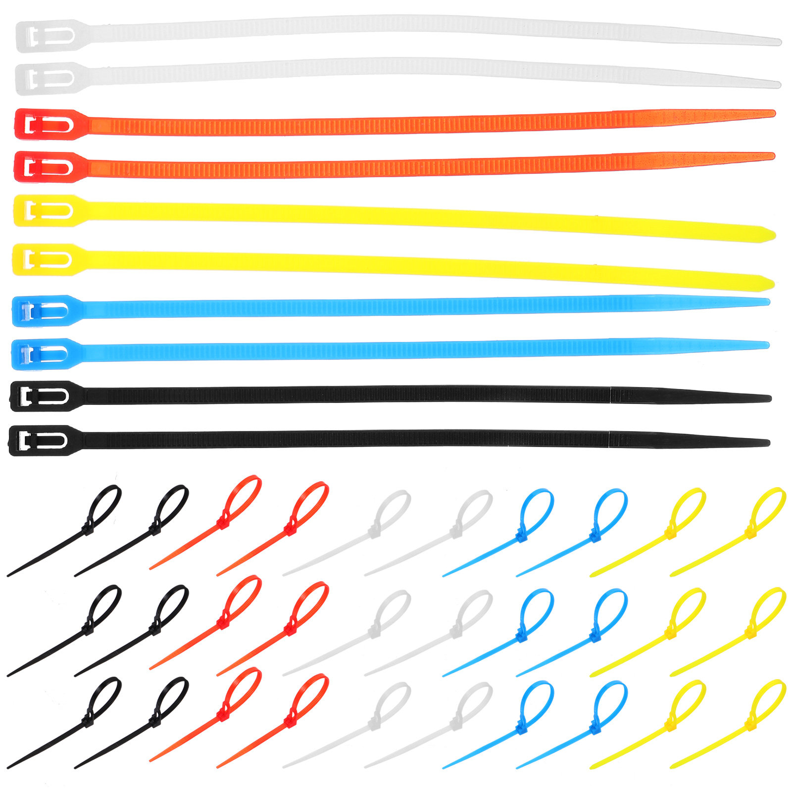 Garden Wire Twist Tie - 500 Pezzi Fascette per Cavi Riutilizzabili