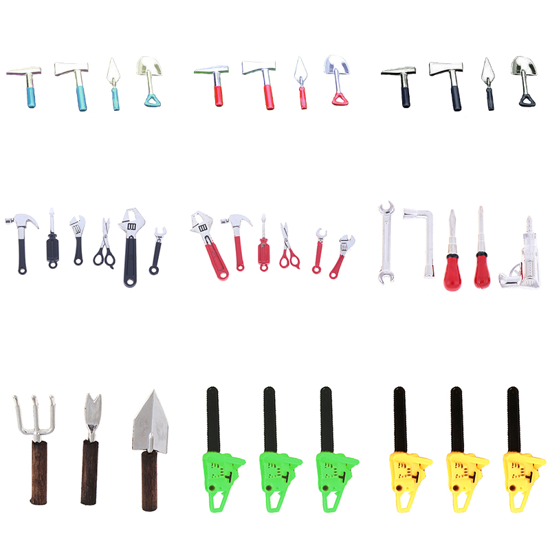 Gardening Tools Bundle - 3/4/5/6Pcs kit di riparazione in miniatura