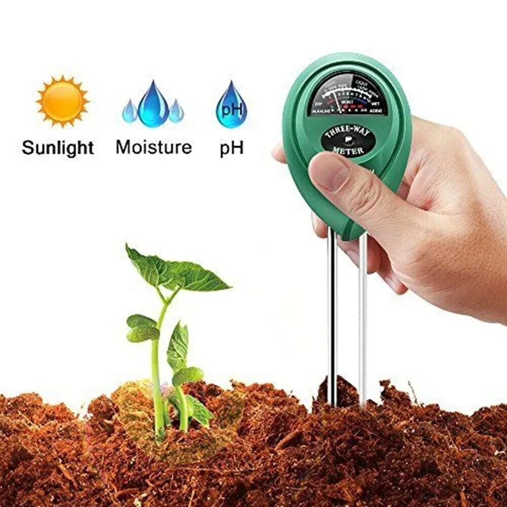 Moisture Meter Plant - 3 In1 Umidità Luce solare Misuratore