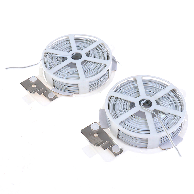 Garden Wire Twist Tie - 1 pezzo (50 m) bianco multifunzione