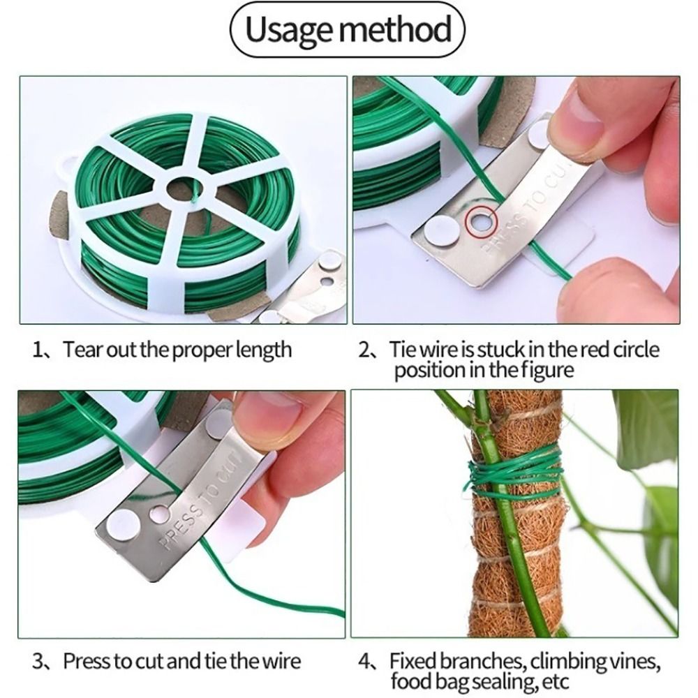 1 pz fascette in filo di ferro - Garden Wire Twist Tie recensione e prezzo