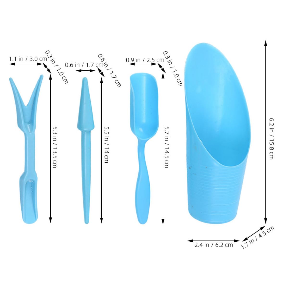 4 pz/set, plastica durevole se - Gardening Tools Bundle recensione e prezzo