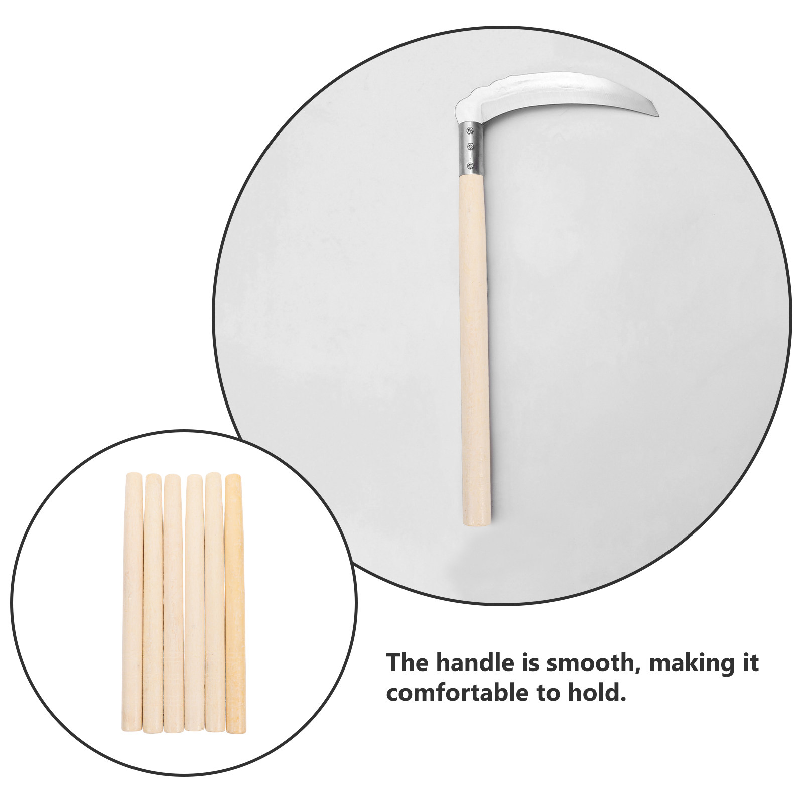 Set di 6 Manici Lunghi in Legn - Gardening Tools Long recensione e prezzo