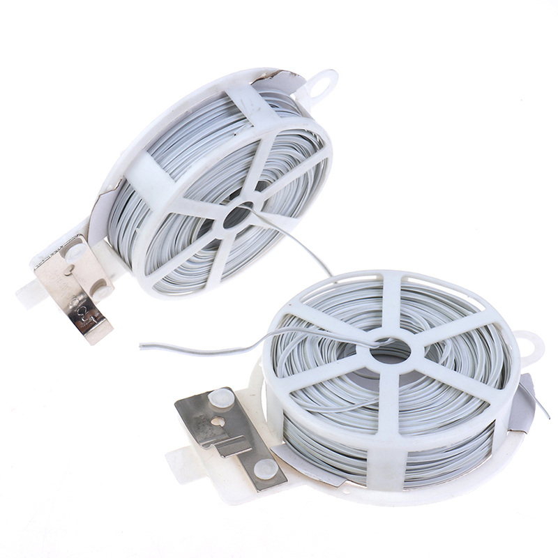1 Pezzo (50m) di Filo Bianco M - Garden Wire Twist Tie recensione e prezzo