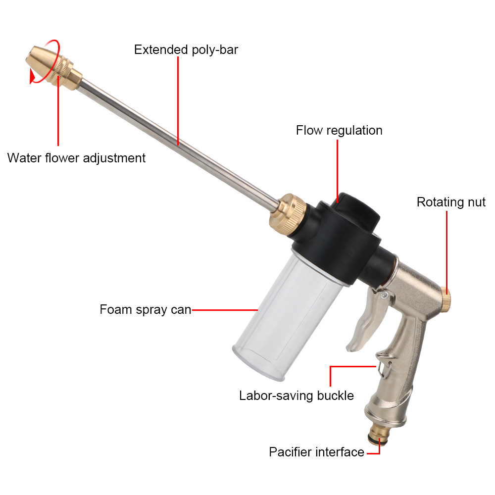Lavatrice a schiuma lunga per  - Gardening Tools Long recensione e prezzo