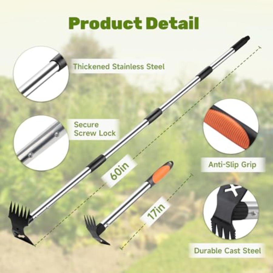 Sarchiatrice da 60 pollici con - Gardening Tools Long recensione e prezzo