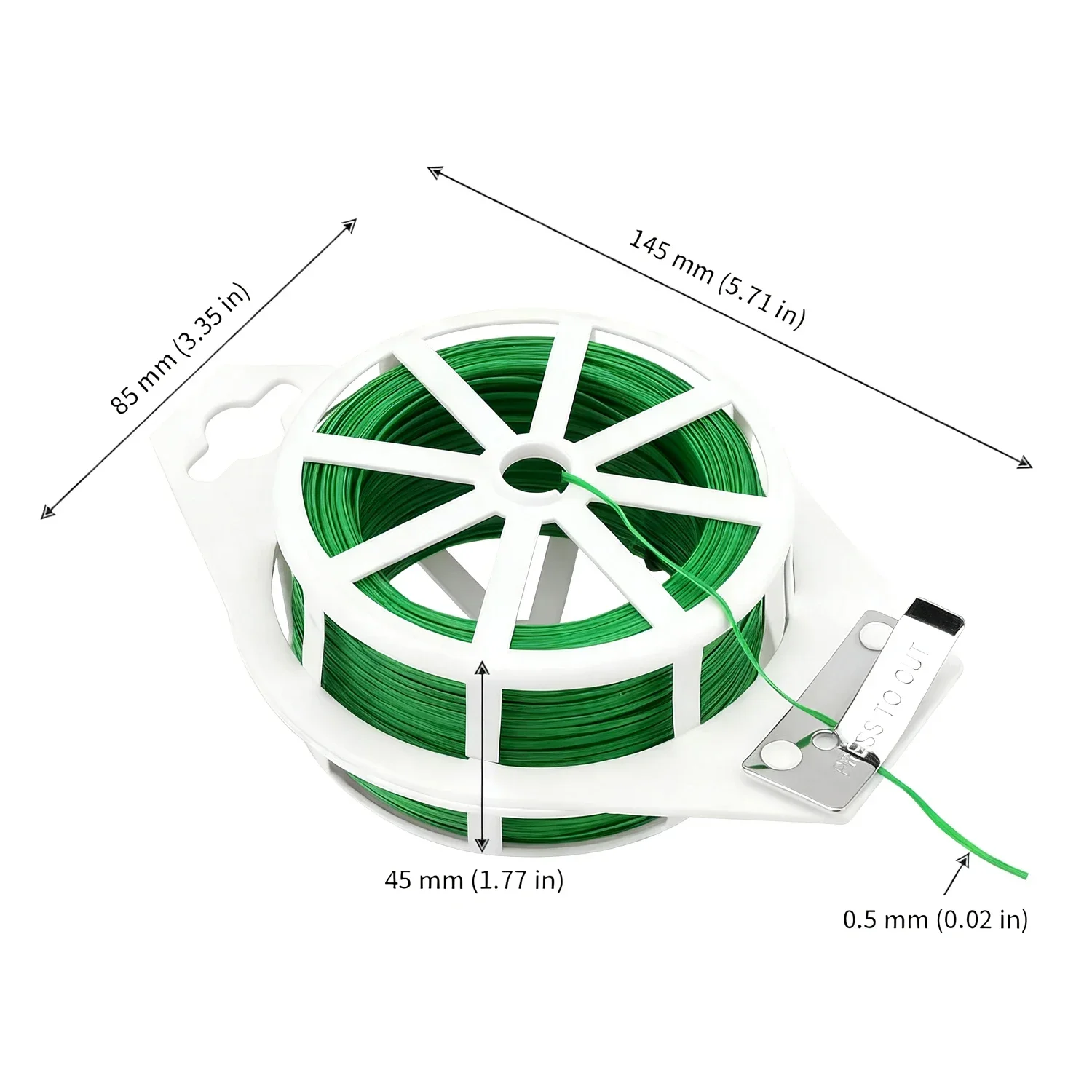 1-3 Rotoli di Filo Verde da Gi - Garden Wire Twist Tie recensione e prezzo