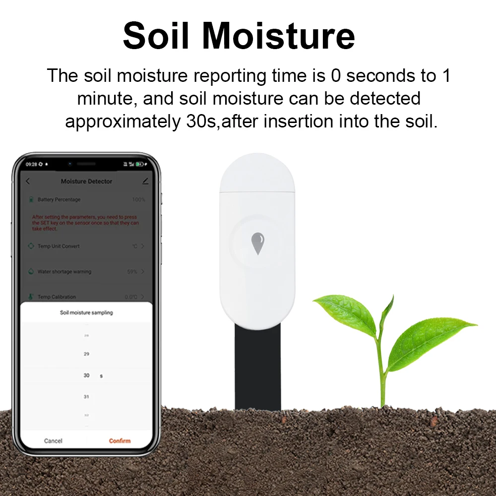 Tuya Zigbee Rilevatore di umid - Moisture Meter Plant recensione e prezzo