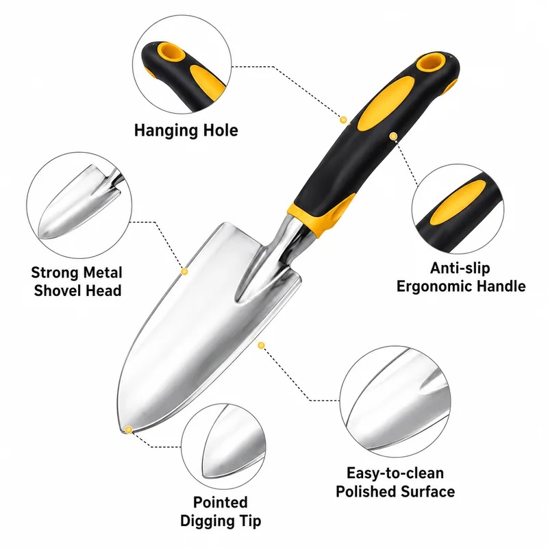 Paletta da Giardino in Acciaio - Gardening Tools Trowel recensione e prezzo