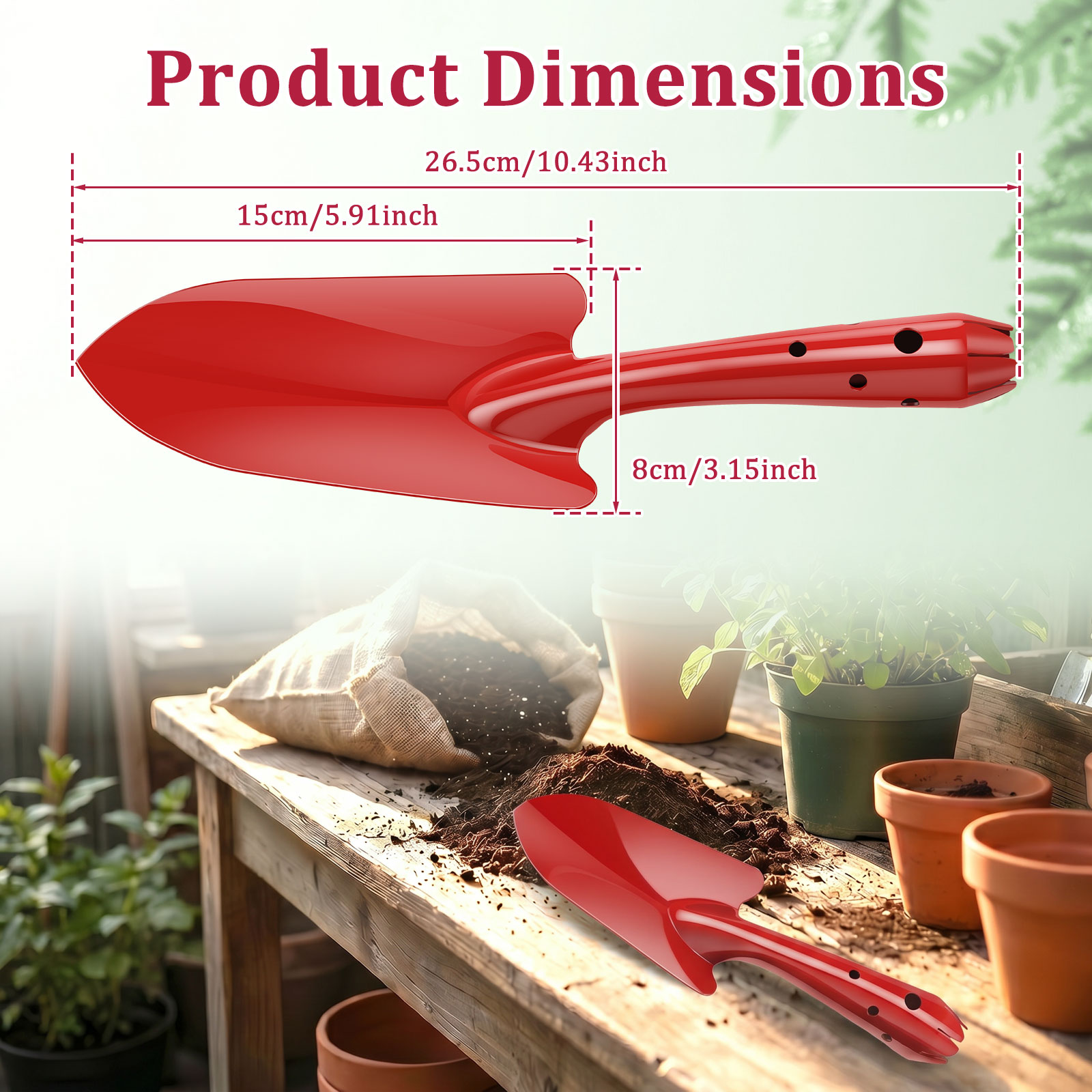 Paletta da Giardino in Metallo - Gardening Tools Trowel recensione e prezzo