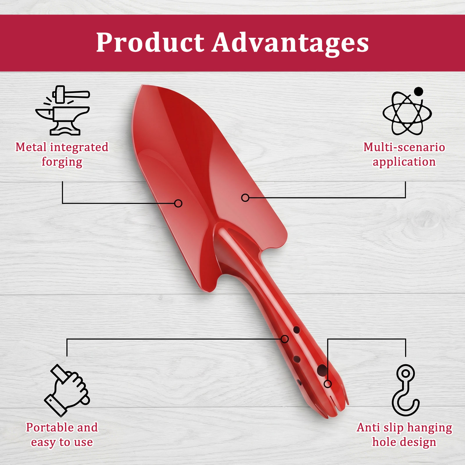Paletta da Giardino in Metallo - Gardening Tools Trowel recensione e prezzo