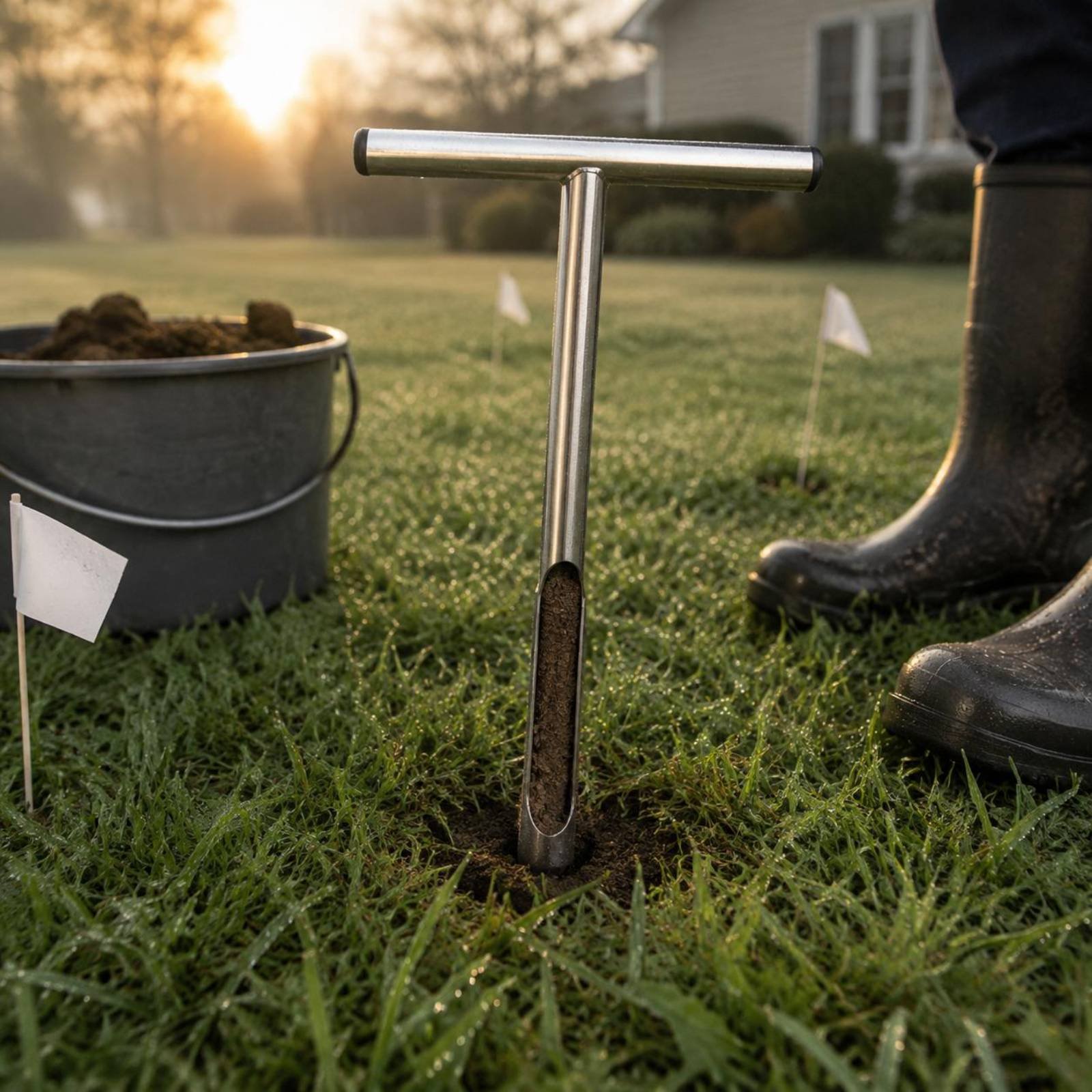 Campionatore di Terreno in Acc - Gardening Tools Long recensione e prezzo