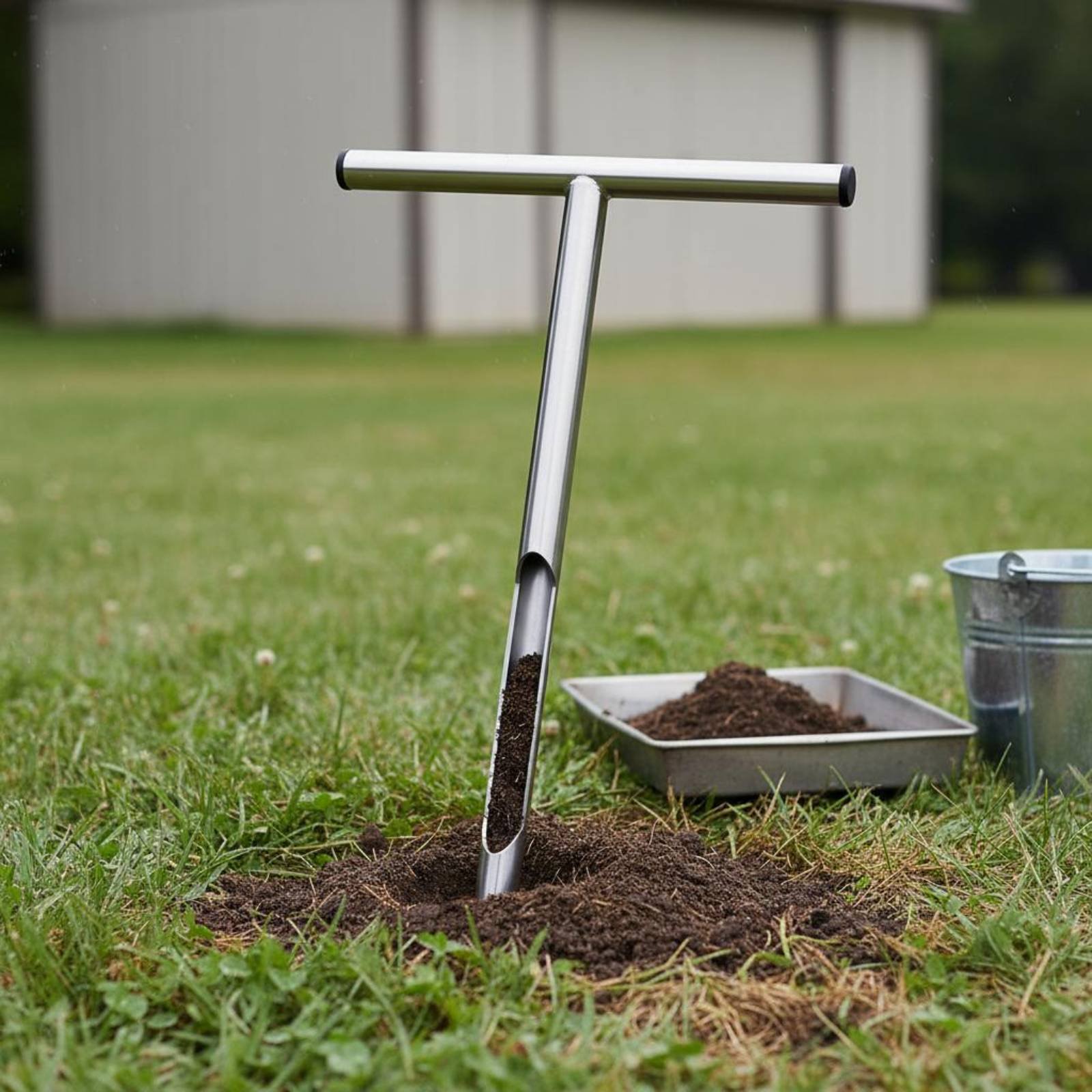 Campionatore di Terreno in Acc - Gardening Tools Long recensione e prezzo