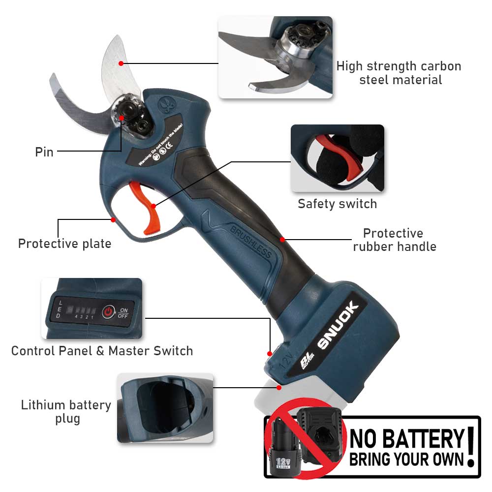 Forbici Elettriche Senza Spazz - Gardening Tools Diy recensione e prezzo