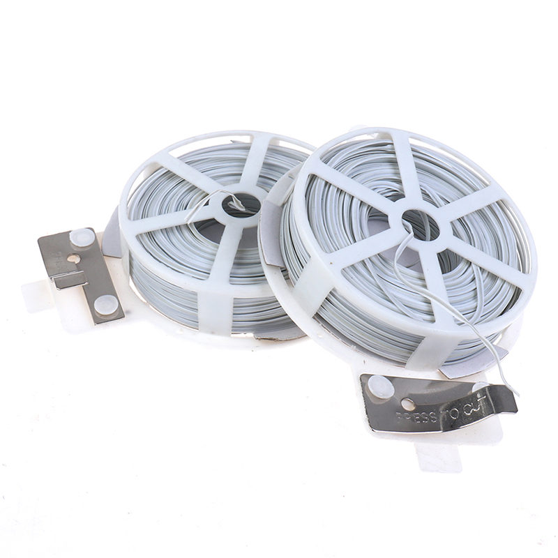 1 pezzo (50 m) bianco multifun - Garden Wire Twist Tie recensione e prezzo